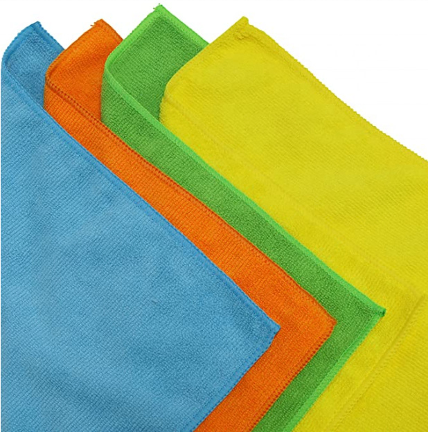 Superior 80 Polyester 20 Polyamide Microfibre Car Wash Drying Cloth Dish Kitchen Cleaning Rag Microfiber Towel