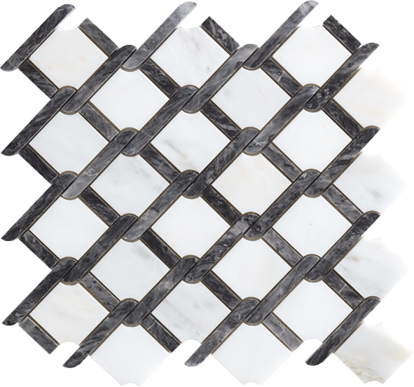 Мозаичная плитка из натурального мрамора для кухни и ванной