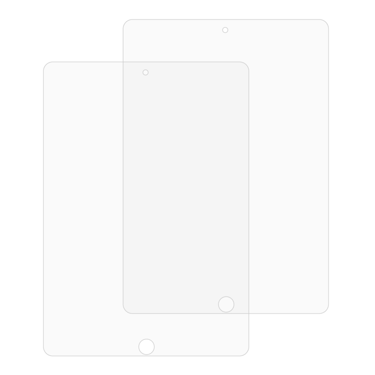 Защитное стекло 9H 2.5D для iPad 9.7 дюймов