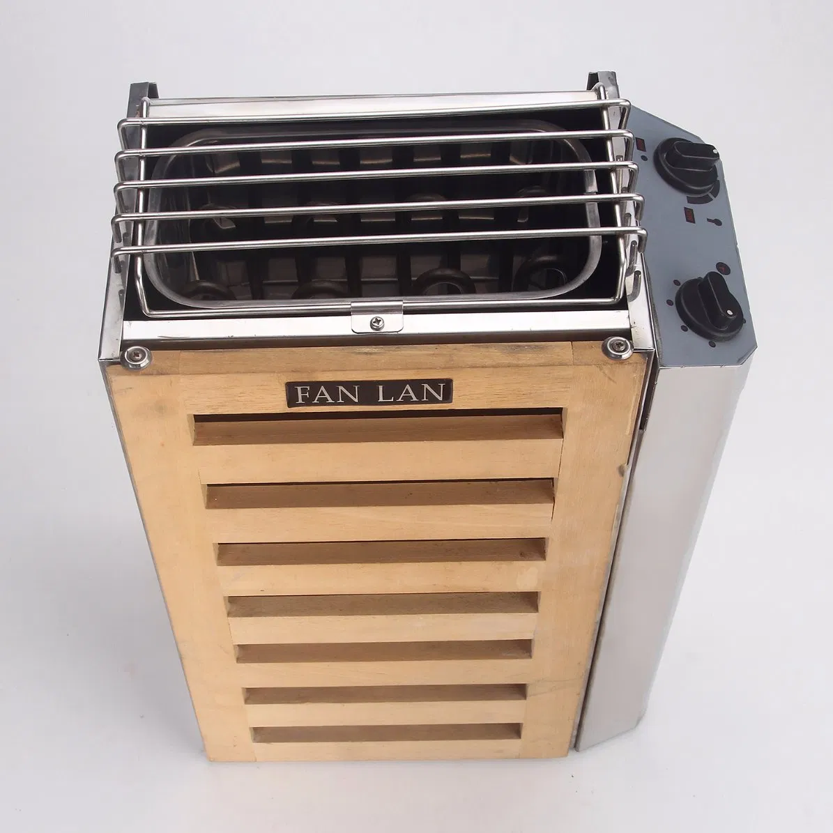 Сауна-кабина для одного человека с печью