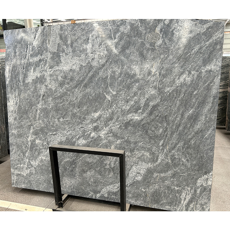 Various Grey Marble Slabs Stone for Countertop/Stairs/Risers/Worktop/Island Top Price