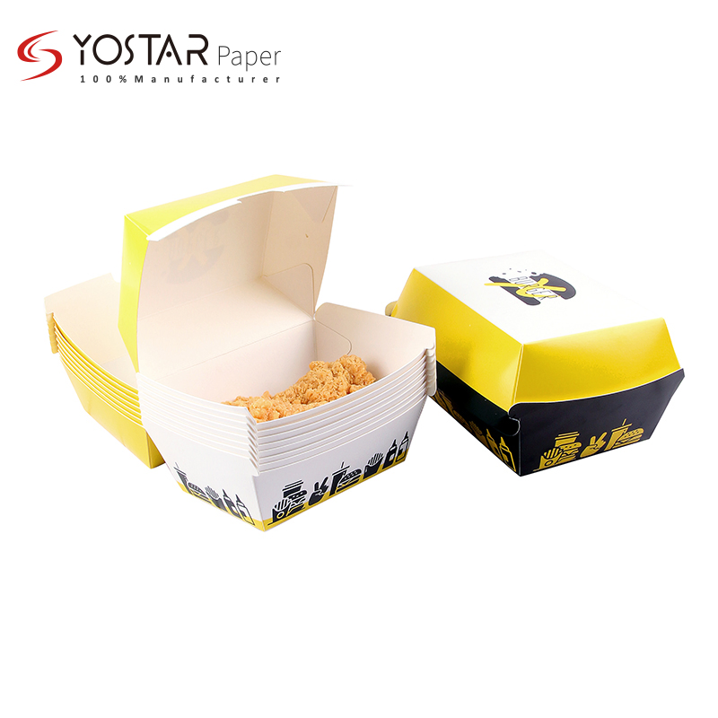 Hot-Selling Leakproof Hamburger Box for Restaurant Use