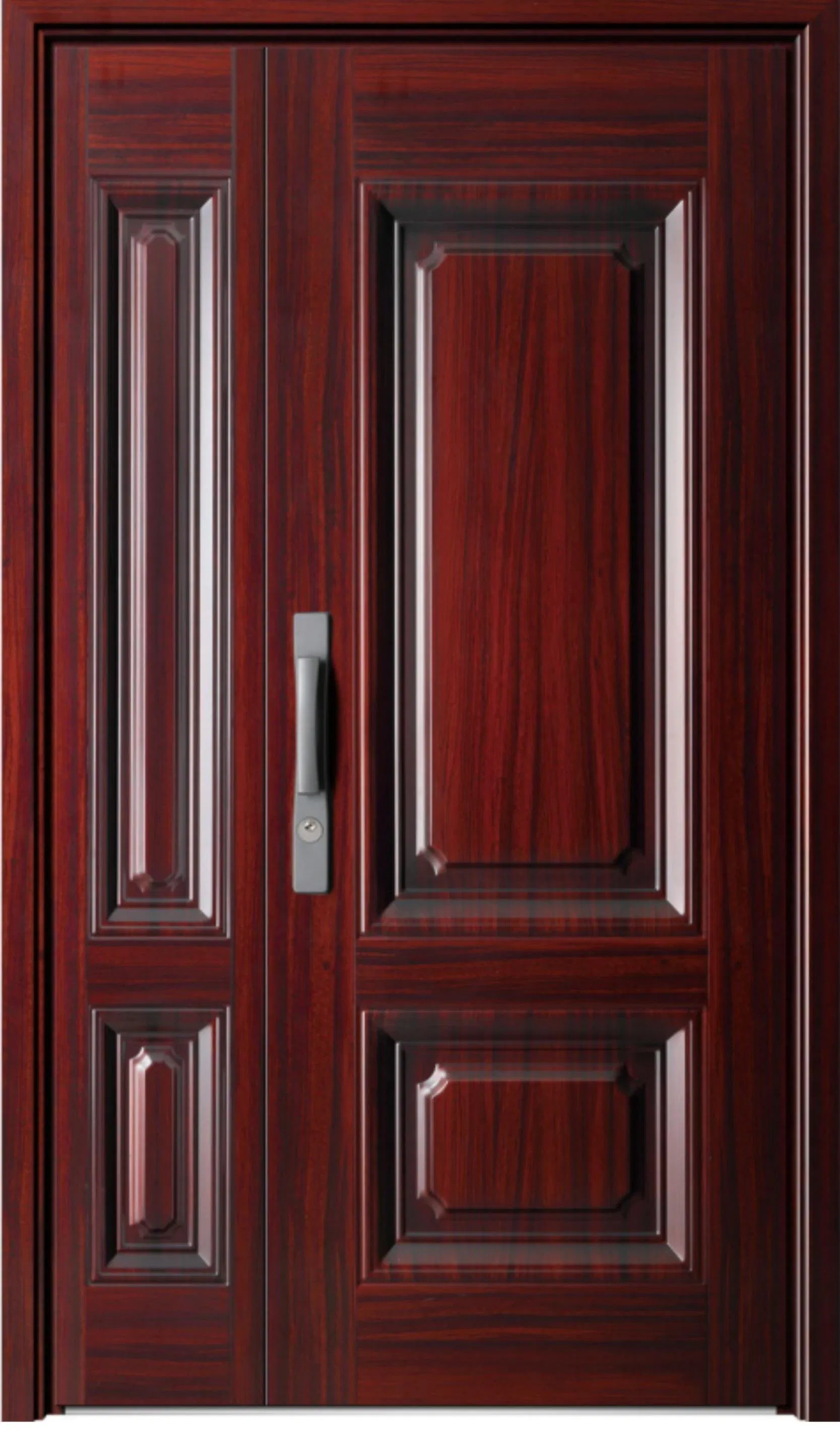 Durable Armored American Panel Security Door with Enhanced Safety Features