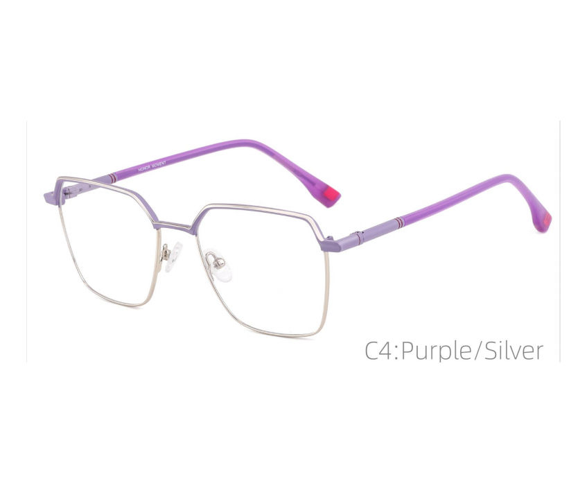 New Arrival Metal Frame Fashion Optical Prescription Ladies Luxury Wholesale Metal Eyeglasses