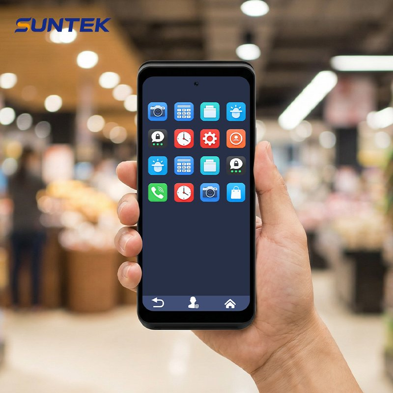 Android 15 All in One Smart Mobile POS Terminal Gms 6.75 2.4'' Lottery/Food Order Payment Terminal NFC Printer