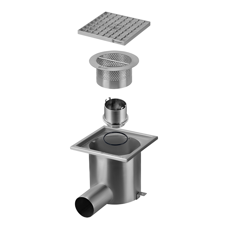 Customizable Hygienic Inox Channel Drain for Food and Beverage