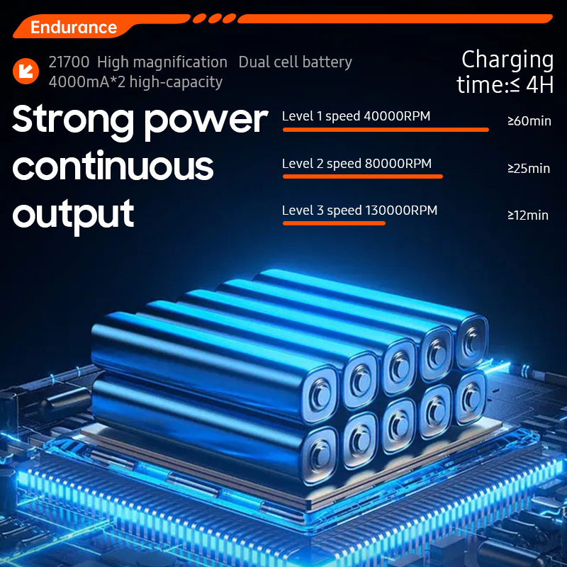 Portable Joy Toy Snow Blowing Dust Blower Turbo Fan Replace Abttery