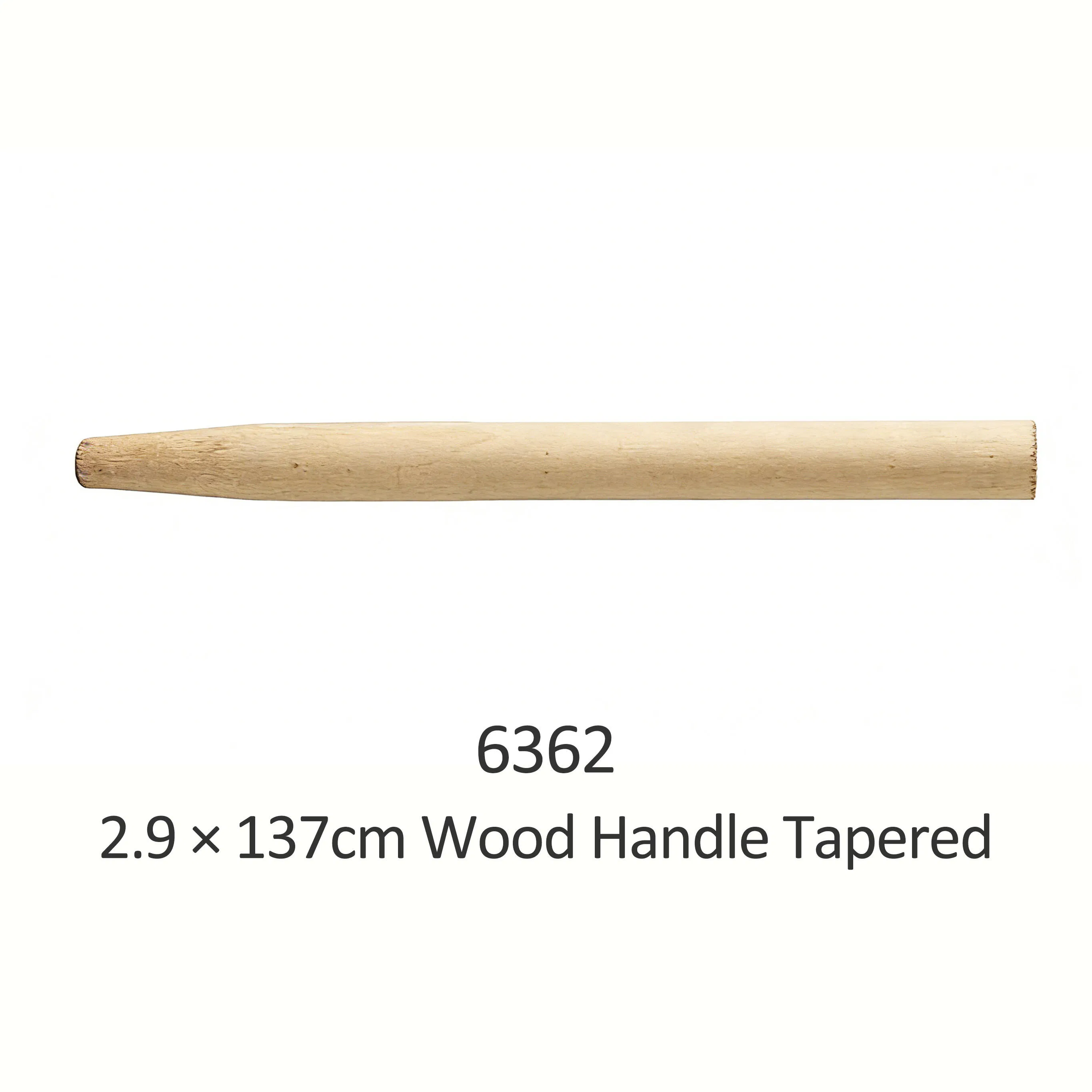Trust Wooden Broom Handles with Threaded or Tapered Tip Heavy-Duty Handle Available in Various Lengths