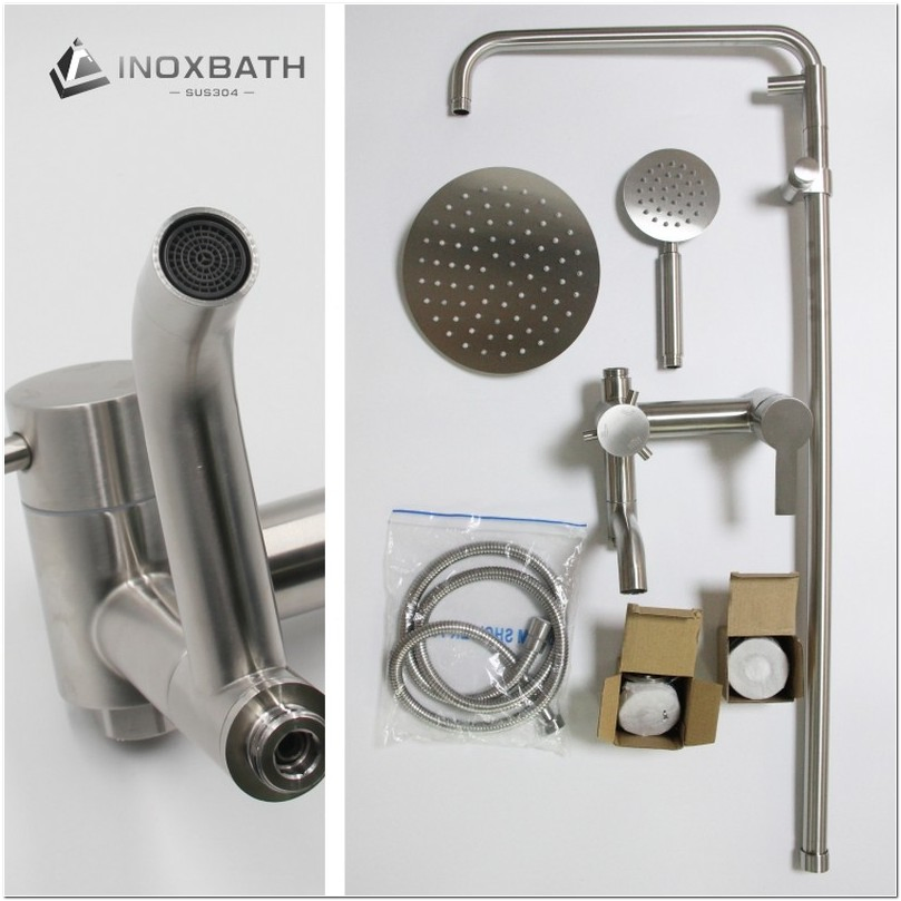 Смеситель для душа из нержавеющей стали Inoxbath