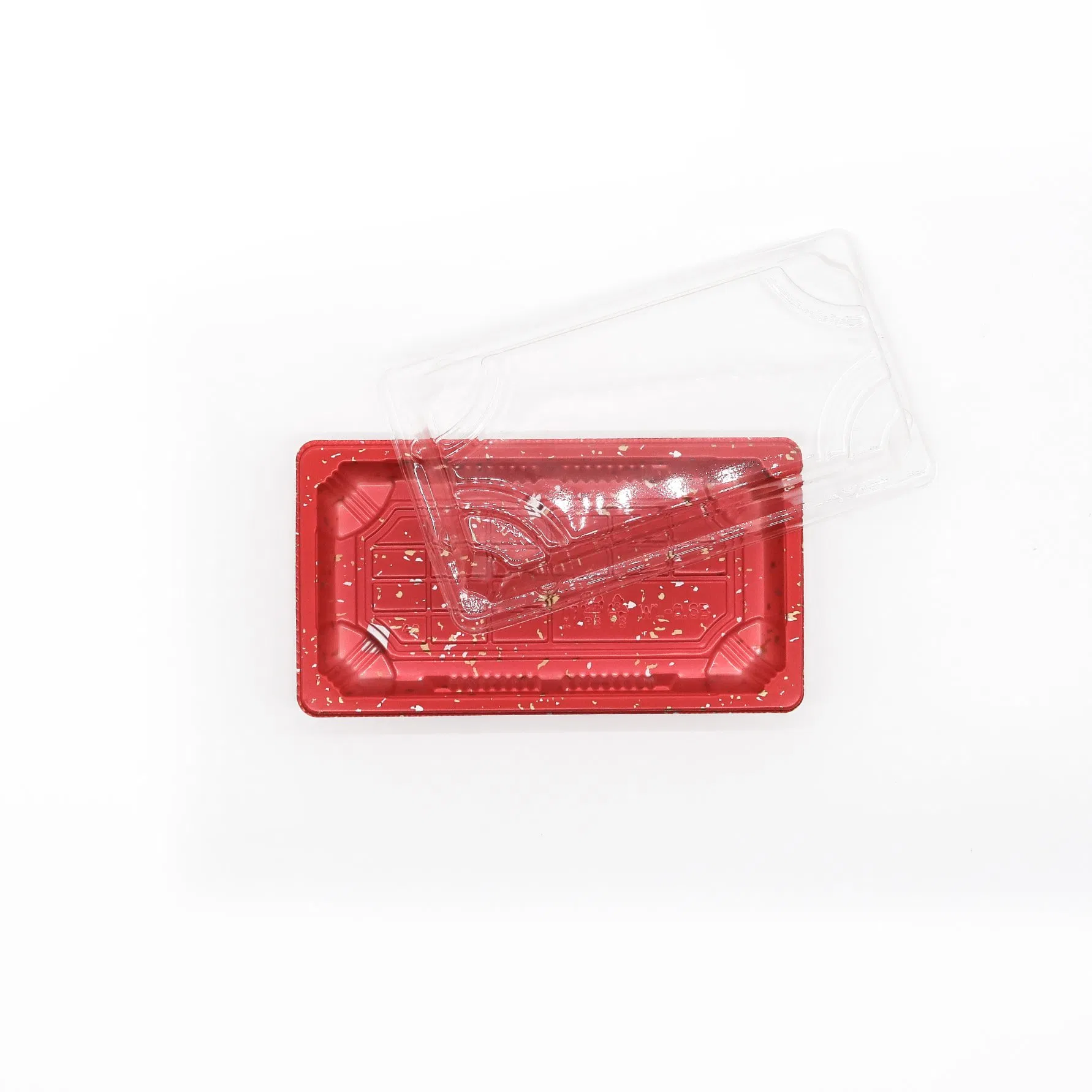 Custom Microwave Safe Disposable Food Grade Stackable Plastic Sushi Take Away Packaging Box for Restaurant and Supermarket Use