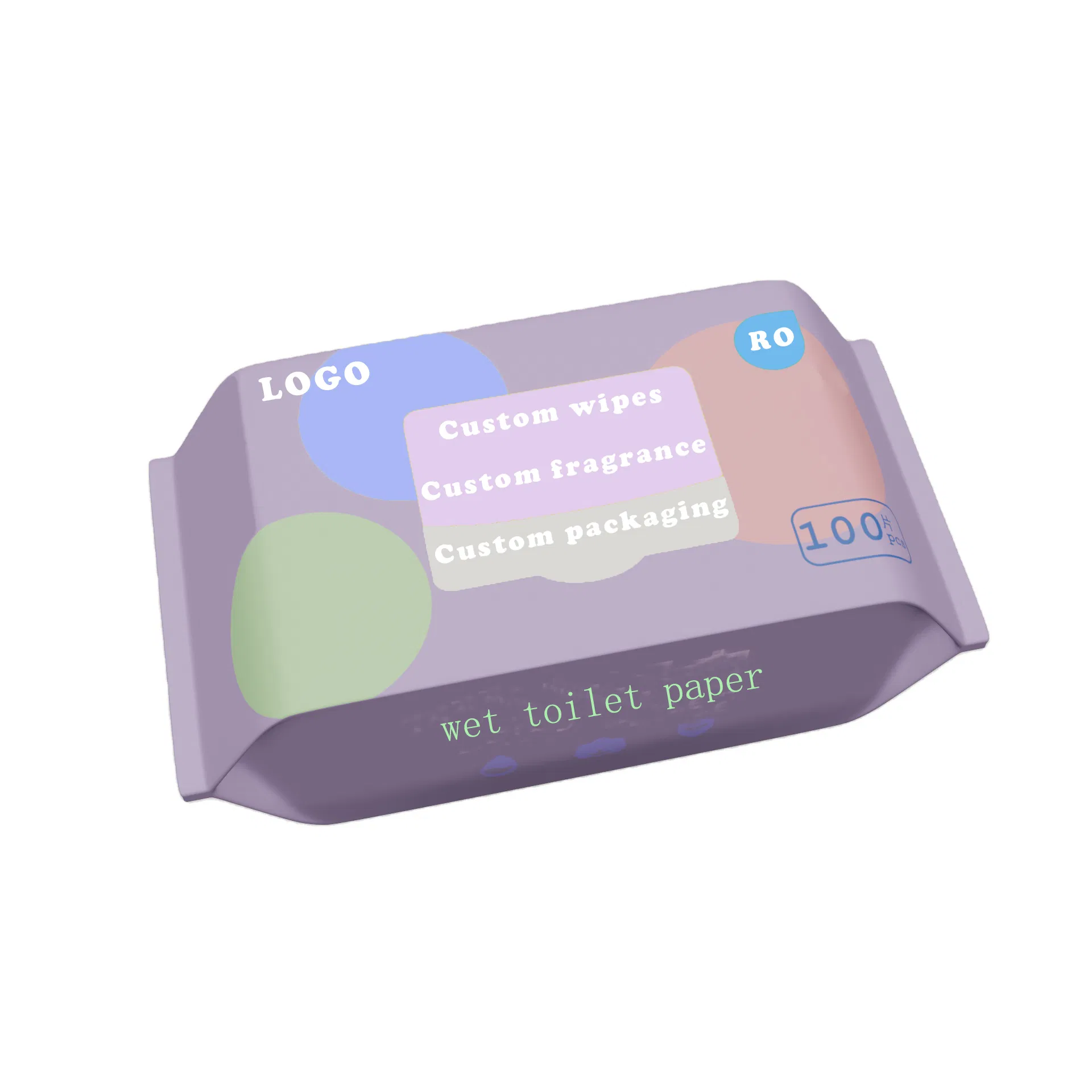 Wholesale Natural Care Wet Toilet Paper Wipes