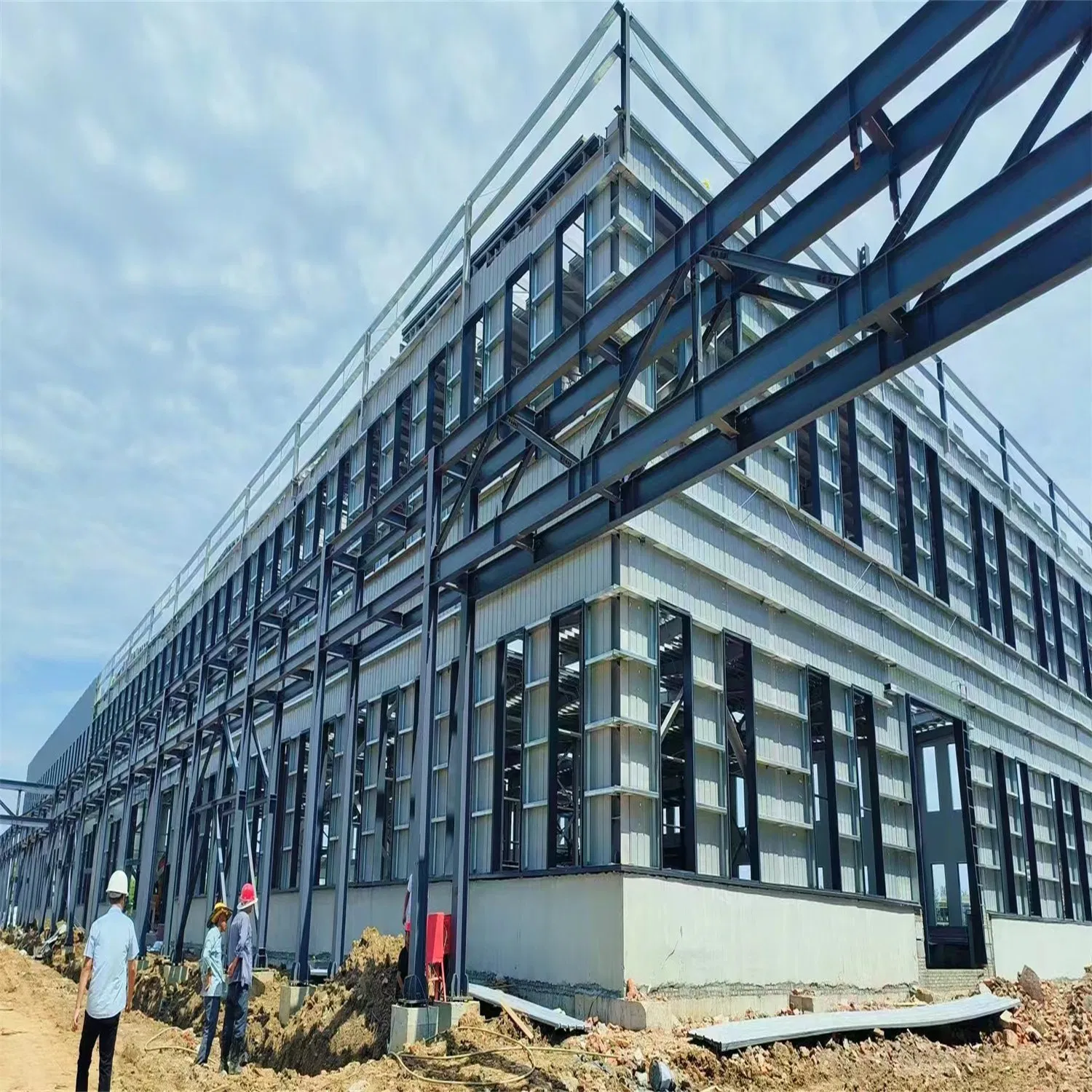 Professional Steel Structure Design and Construction for Large Industrial Workshop Warehouse