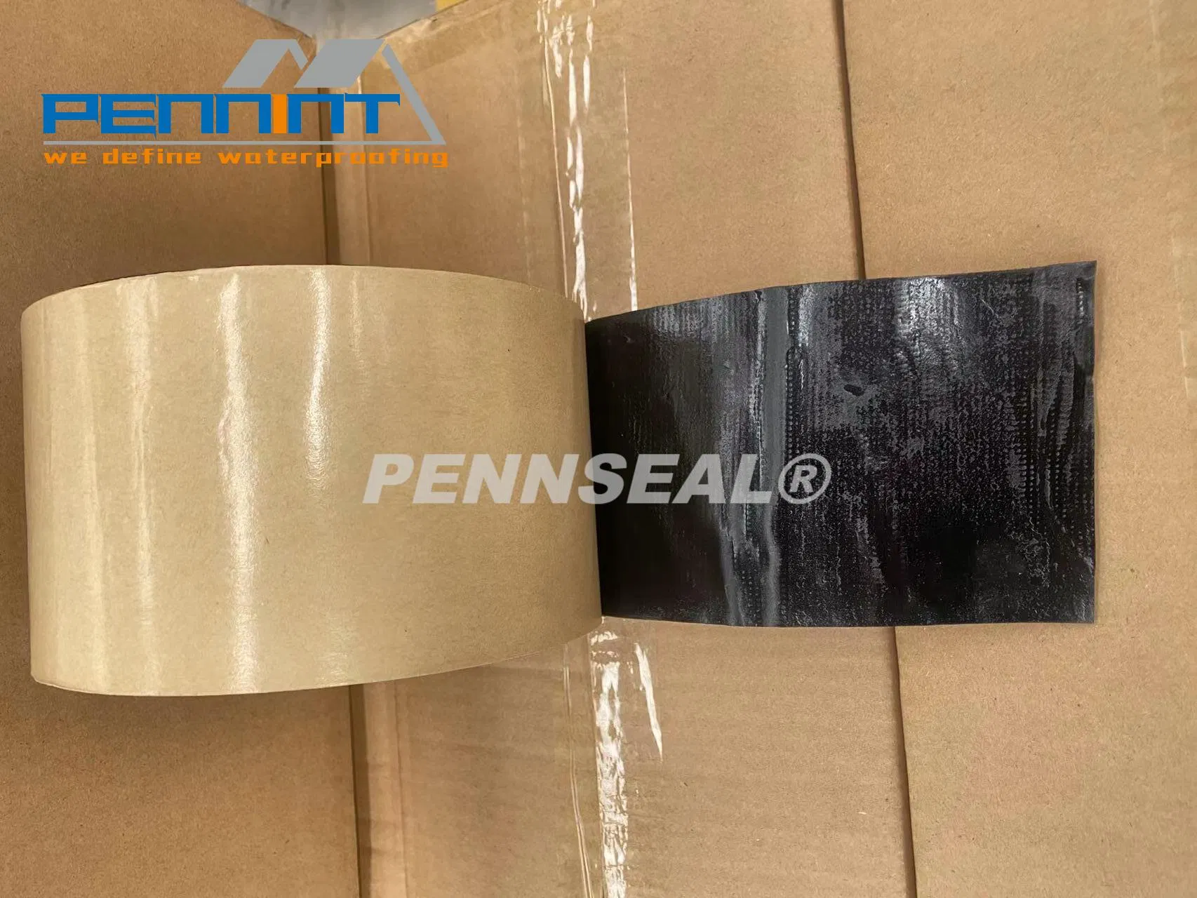 Butyl Tape Bitumen Tape with Geotextile Surface or Aluminium Film
