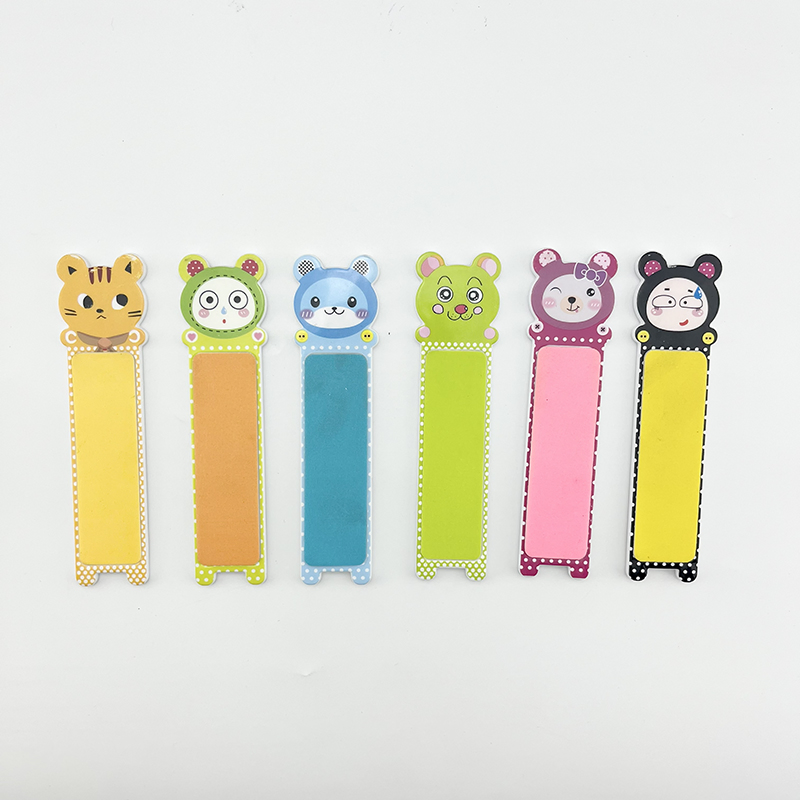 Custom Beauty Manicure Tool Cartoon Series EVA Durable Wear-Resistant Nail File Manicure Nail File