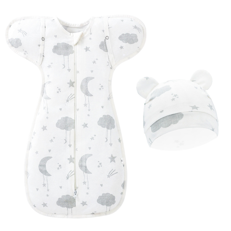 Newborn Baby One-Piece Swaddling