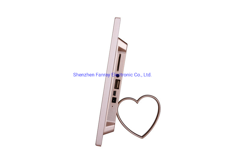 Chinese Factory Black/White 12inch LCD Digital Picture Frame for Promotion