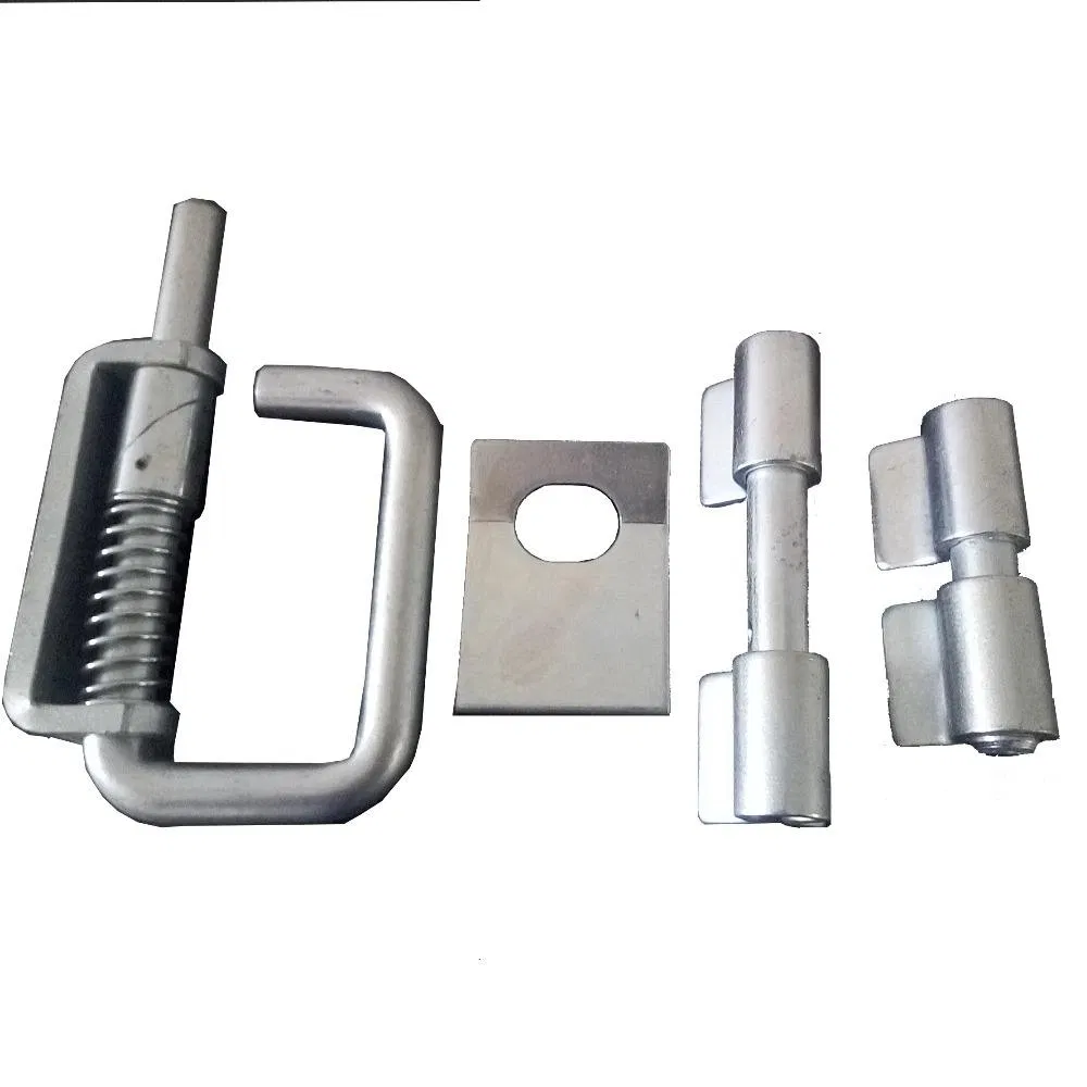Spring Loaded Latch Galvanized Spring Catch Latch P Type Fence Slam Gate Latch Slam Latch for Cattle Yard Heavy Duty Slam Latch