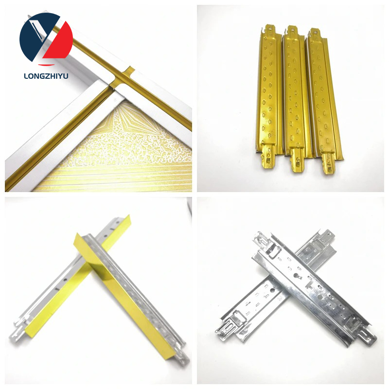 High Quality Ceiling Supporting Components Exposed Suspended Ceiling T Grid