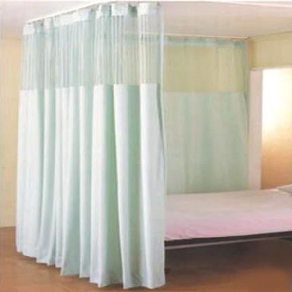 Medical Curtain Track System Cubicle Curtain Rods Hospital Style Curtain Rods Aluminum Hospital Curtain Track