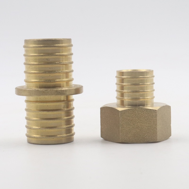 Reducing Male Copper Press Fitting Brass Sliding Crimp Fitting with Union