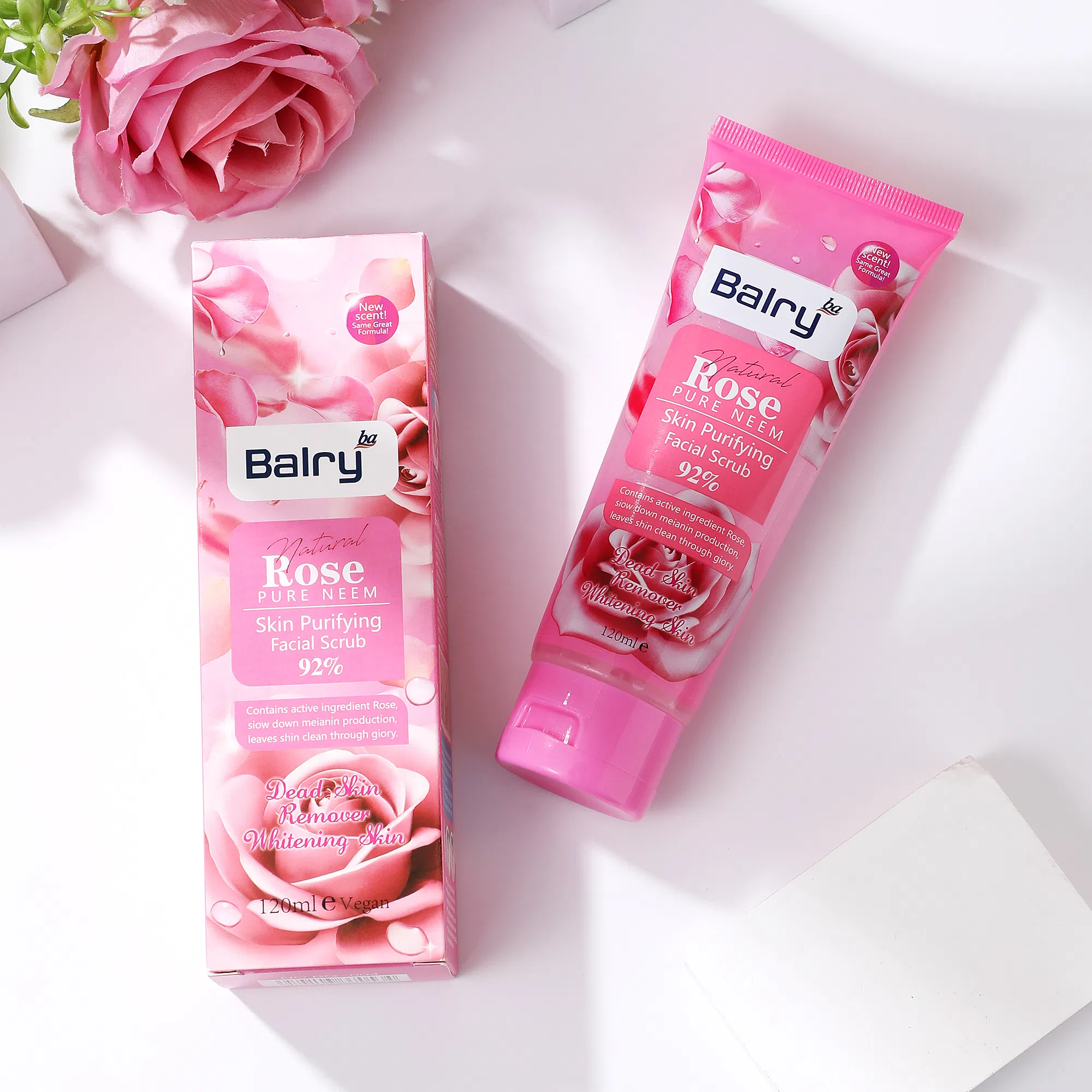 Gentle Purifying Exfoliating Gel Salicylic Acid Face Scrub for Women