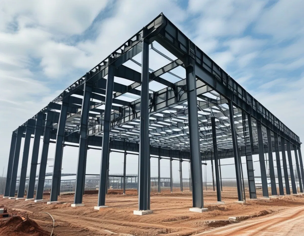 Eco-Friendly Prefabricated Durable Livestock & Poultry Building Steel Structure