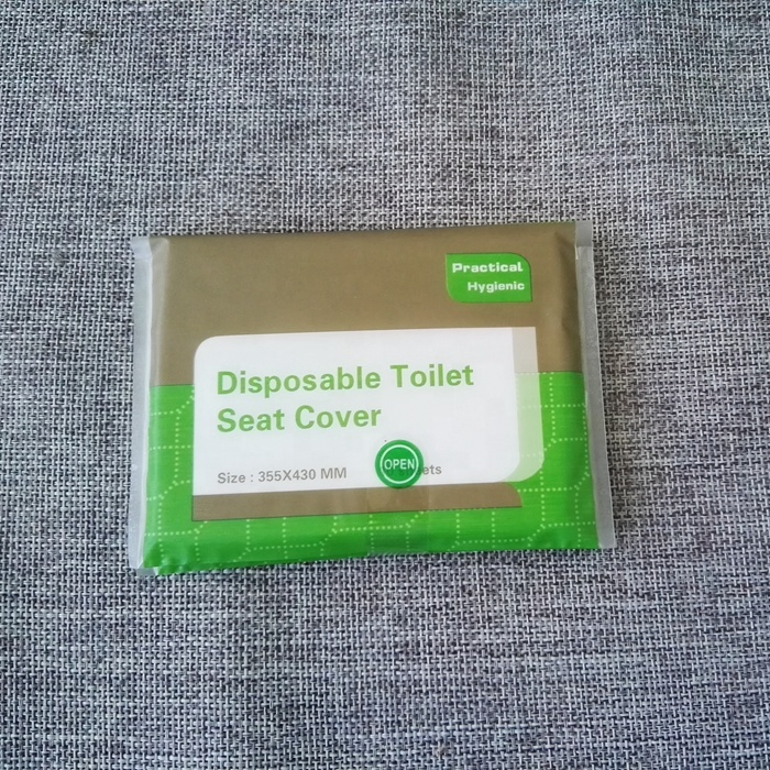 China Wholesale 1/24 Virgin 1ply Wallet Disposable Travel Pack Toilet Seat Cover