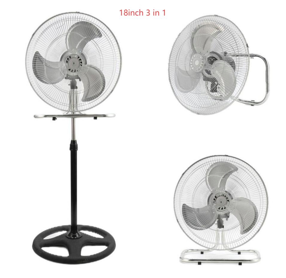 Премиальный напольный вентилятор 18 дюймов 3 в 1