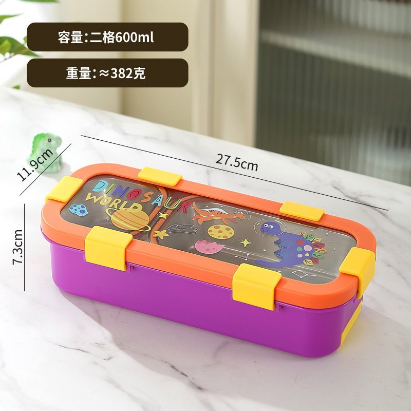 Детский ланчбокс с астронавтом и единорогом