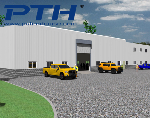 New Design Prefab Steel Frames House for Warehouse/Factory/Garage