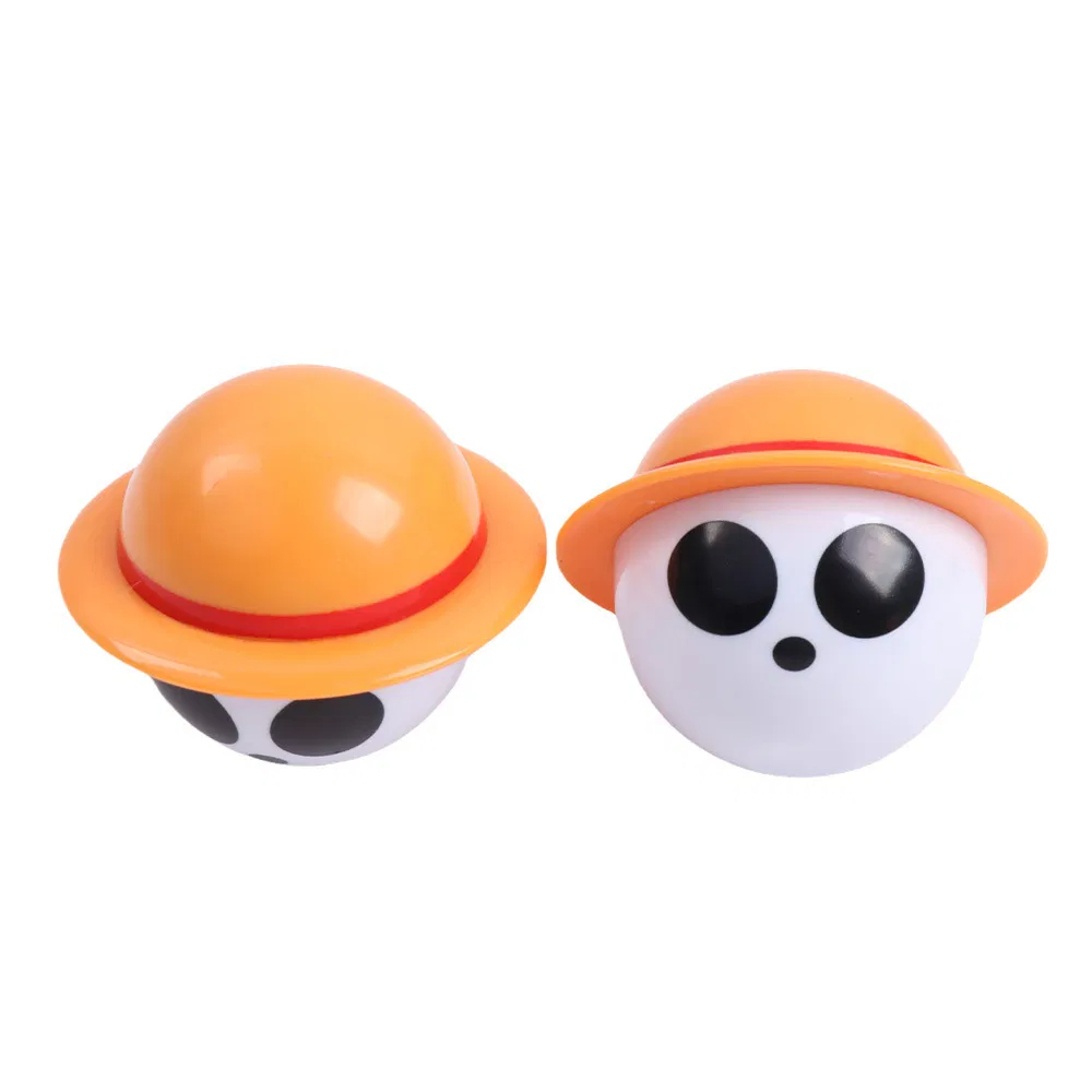 One Piece Luffy-Shaped Spherical Plastic Zinc Alloy Herb Grinder