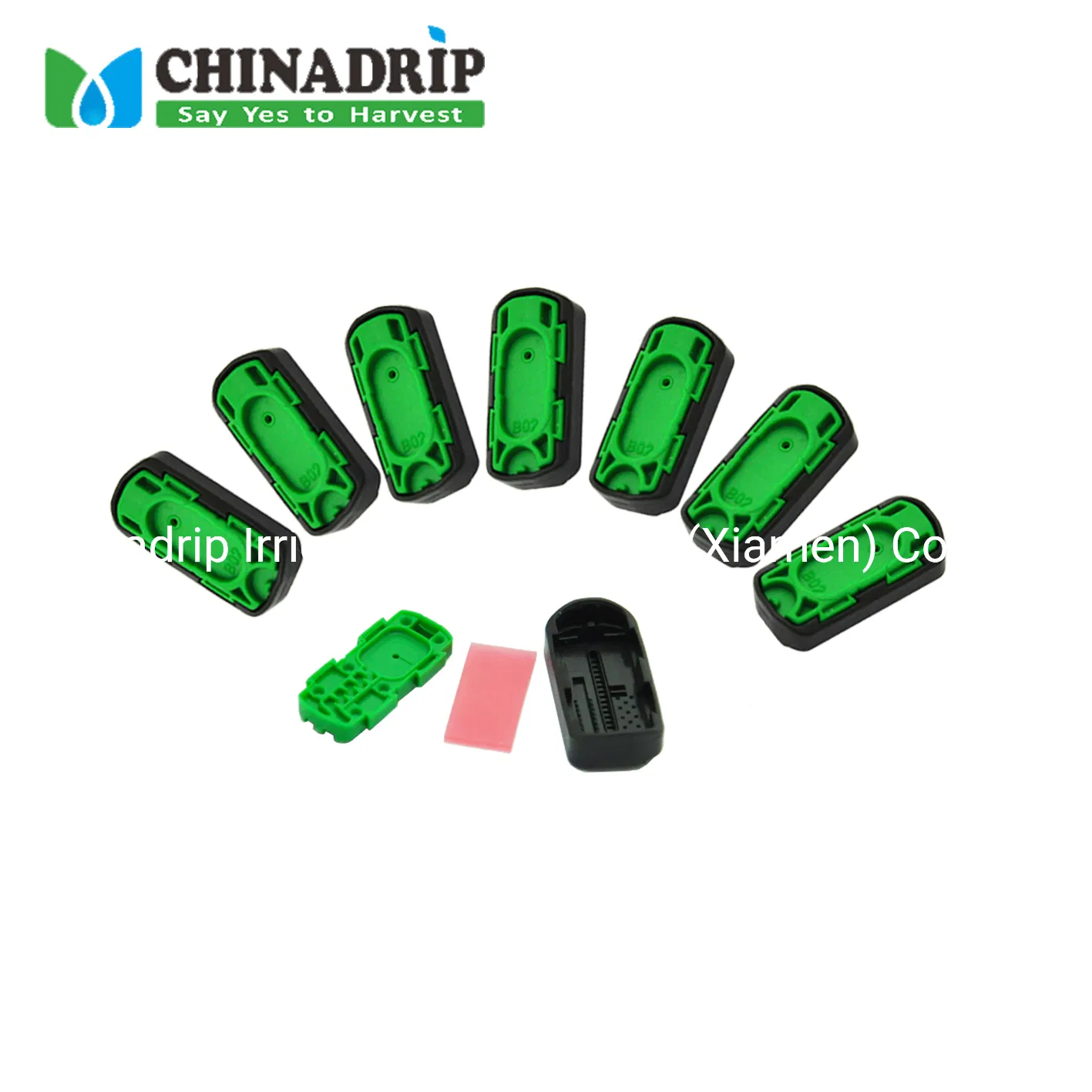 HDPE/PE Material Drip Tape/Pipe with Flat Inline PC Dripper Drip Irrigation Manufacturing
