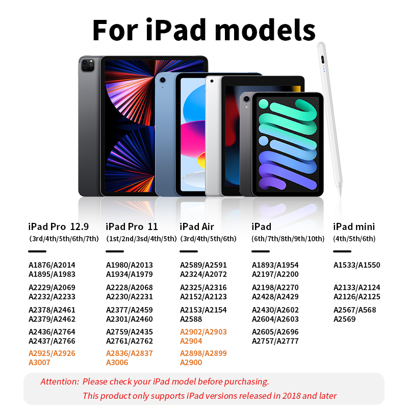 Стилус активный емкостный магнитный для iPad/планшетов