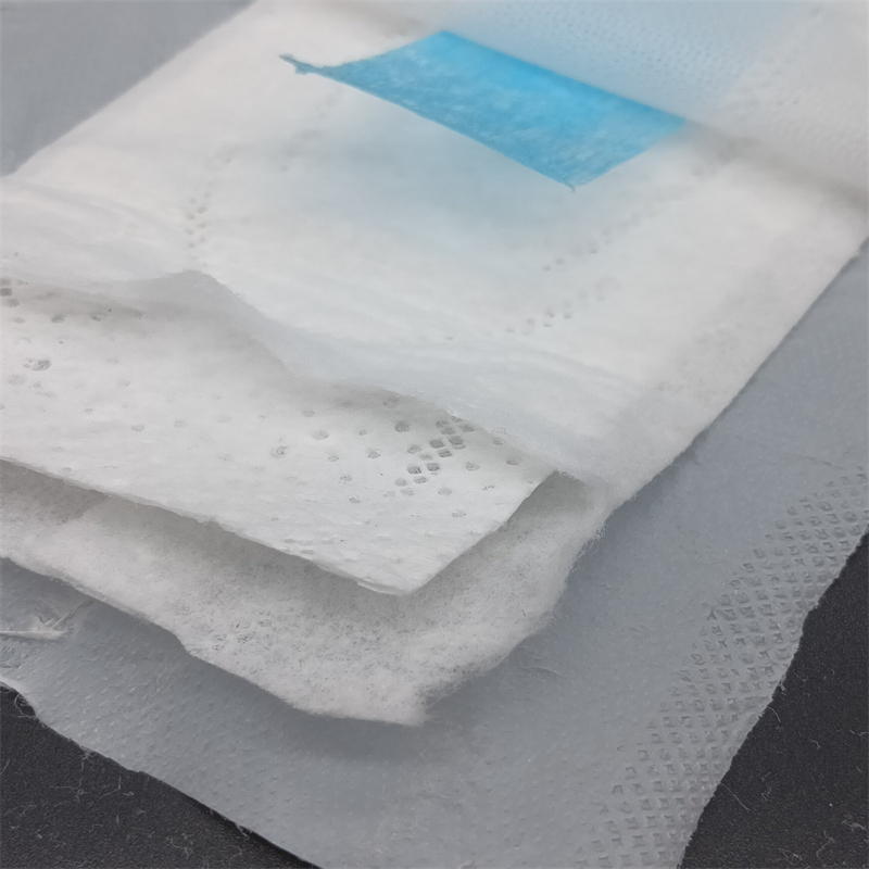 Wholesale Cotton Sanitary Towel with Hypoallergenic Cotton Core for Daily Use