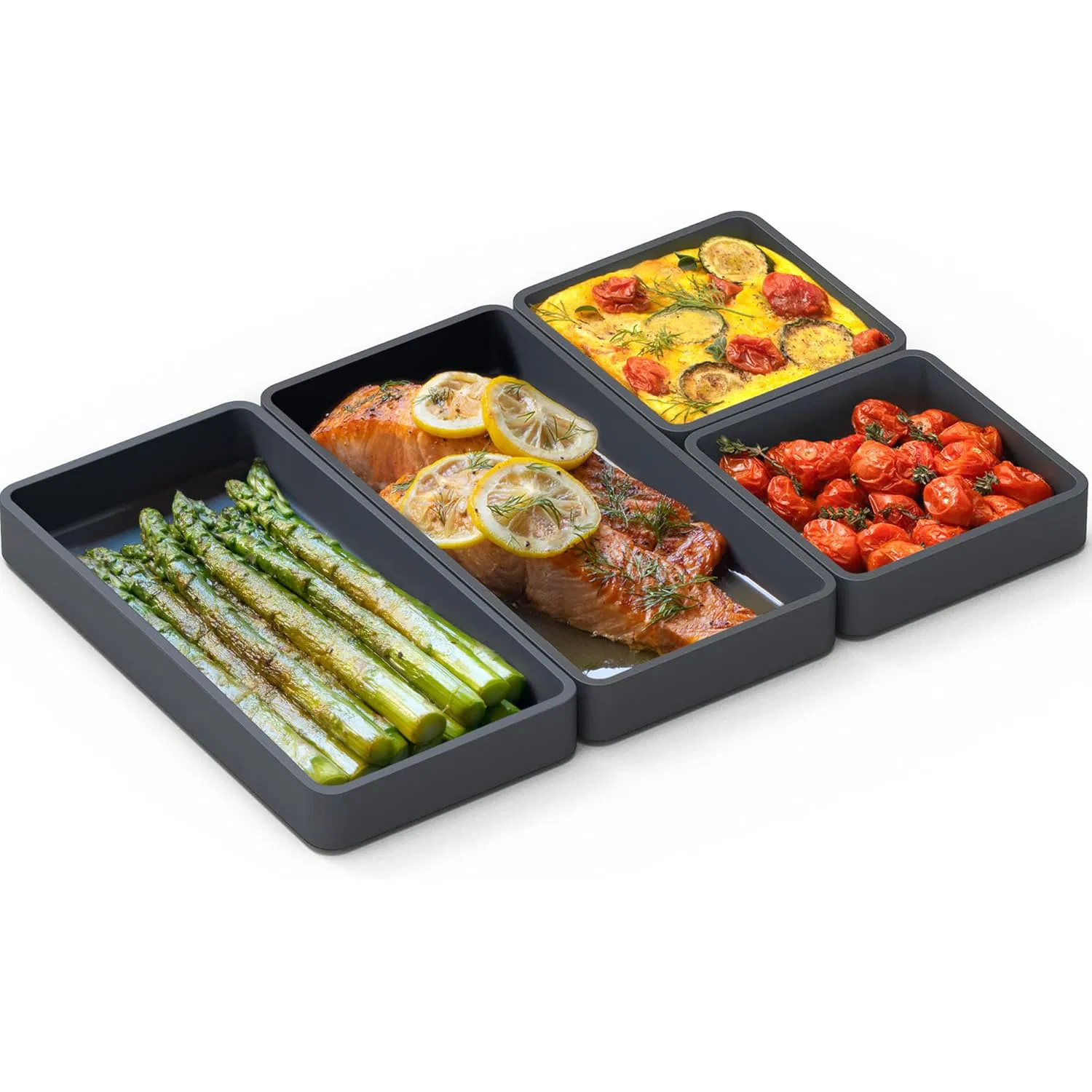 Разделители для выпечки из силикона, 4 шт.