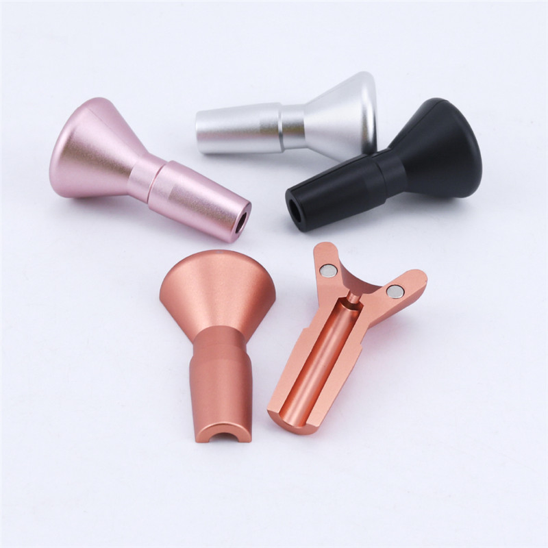 Custom Logo DAB Rigs Wax Tool Smoking Accessories Glass Water Pipe Kit Pre-Rolled Paper Magnetic Beaker Bowl