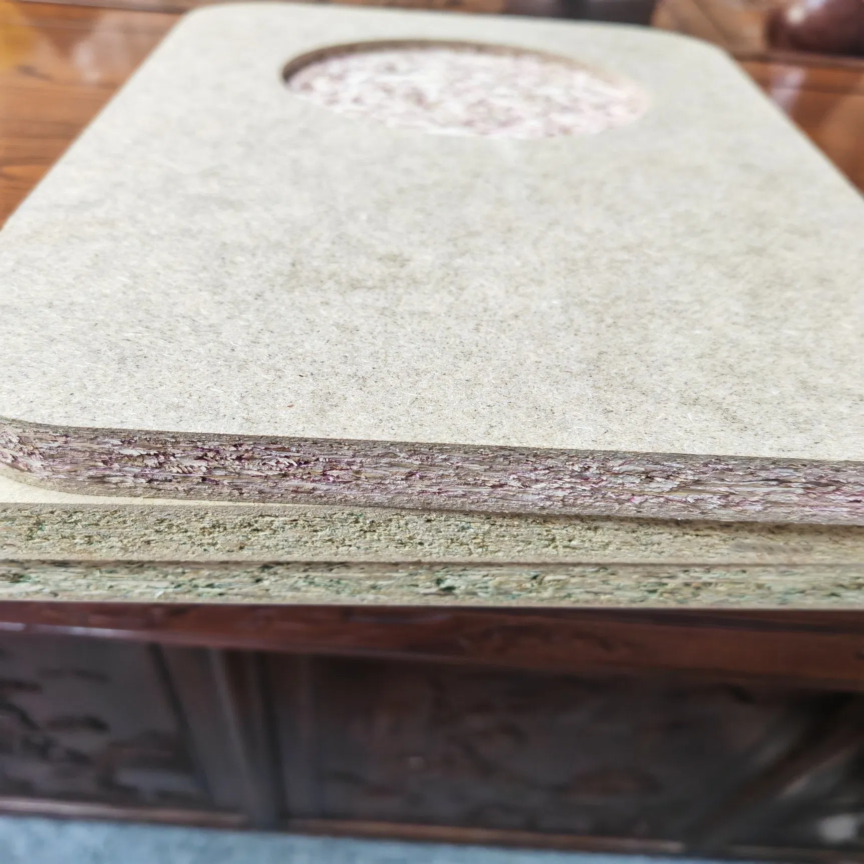 Flame-Retardant Multi-Use Panel for Secure Building Works - Particle Board