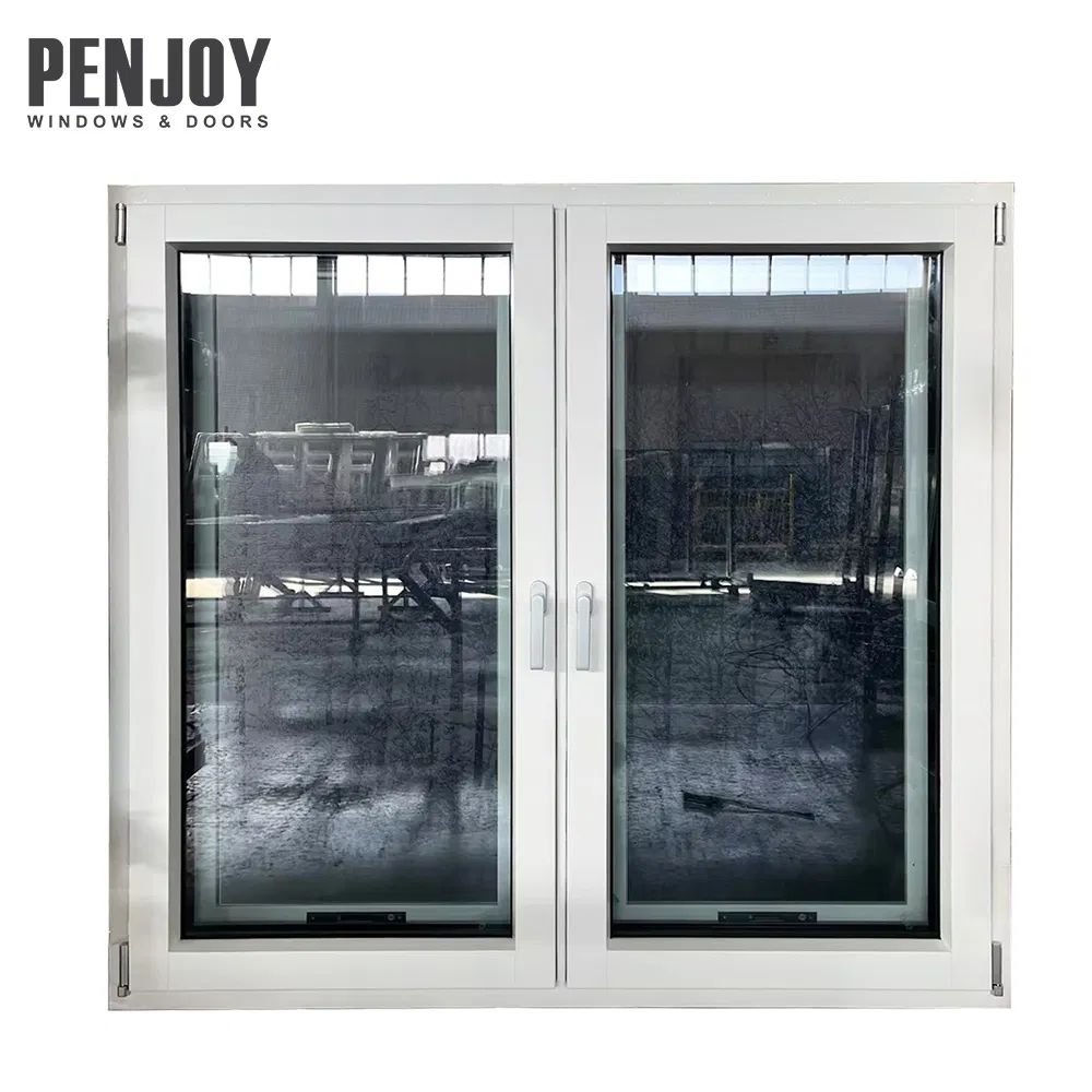 Eco-Certified Aluminum-Clad Wood Passive House Window - High Efficiency, Wind-Resistant with Secure Lock for Modern Buildings