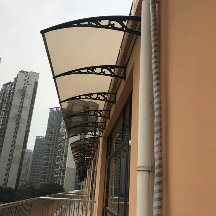 Hot Sale Outdoor Plastic High Strength Waterproof Door Window Awning