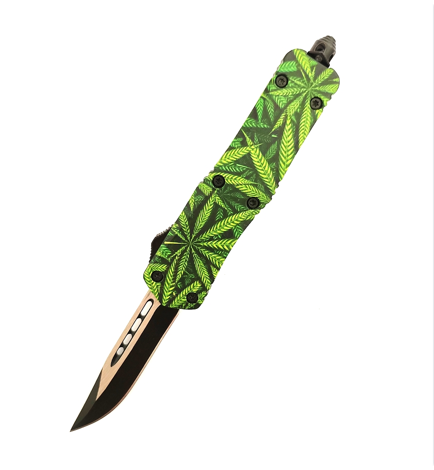 Small Otf Custom Blade Survival Emergency Tactical Gear Automatic out The Front Knife