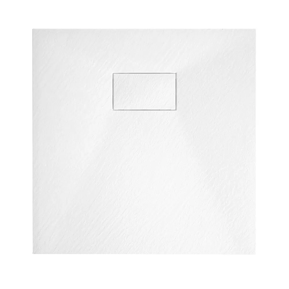 Customized Bathroom Quick Installation Matt Black Square Walk in Shower Base for Shower Enclosure
