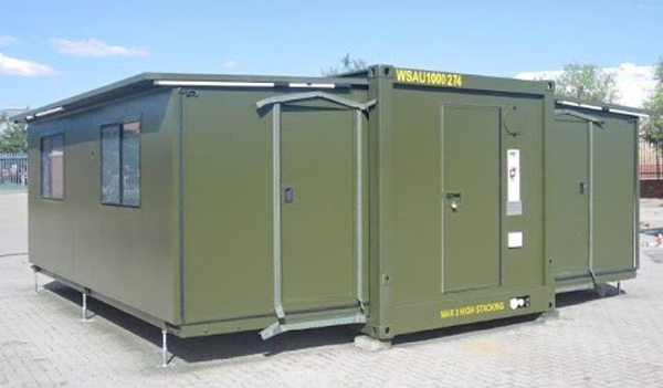 New Design Luxury Expandable Container House Prefab Container Shop with Balcony for Wholesale