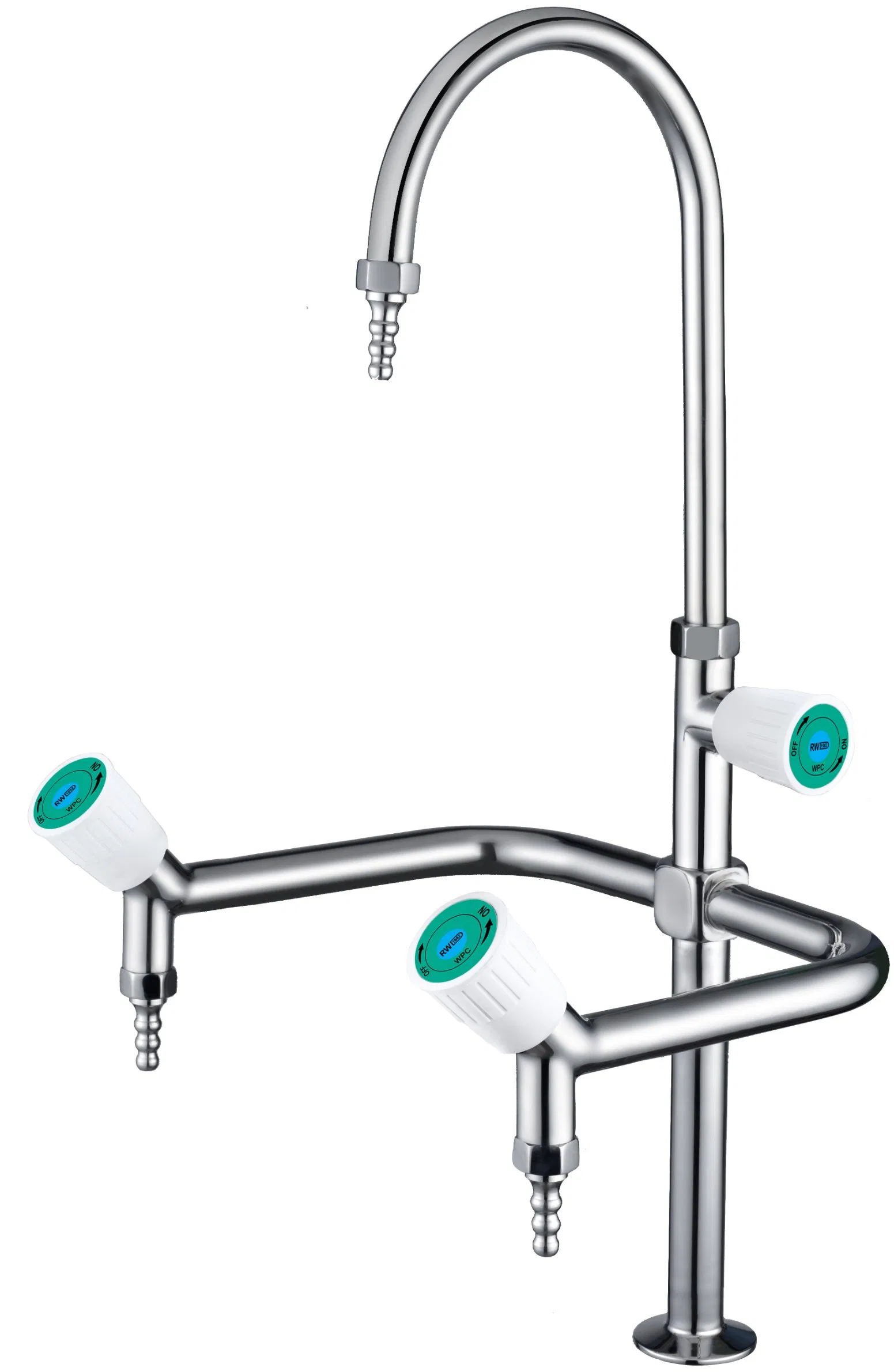 Лабораторный кран трехходовой многофункциональный