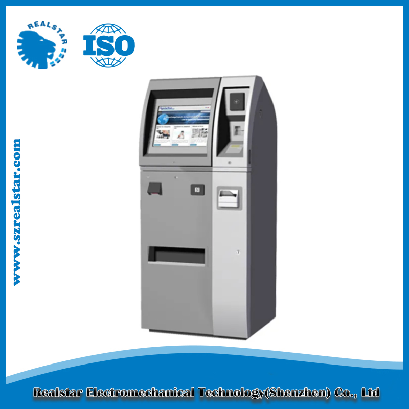 High Quality Smart Car Parking Payment Kiosk with Barcode Reader