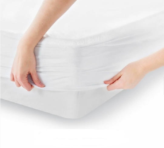 Mattress Protector Waterproof Mattress Topper Pad Cover Super Noiseless Soft & Breathable Mattress Protector Terry for Pets Kids Adults Fitted Bed Sheet