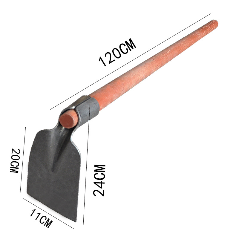 Outdoor Durable Wooden Handle Hoe