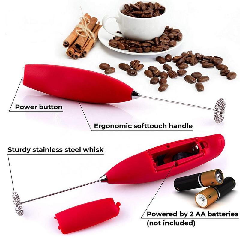 Kitchen Gadgets 2025 Hand Whisker Milk Frother Coffee Cake Food Mixers Electric Egg Beater