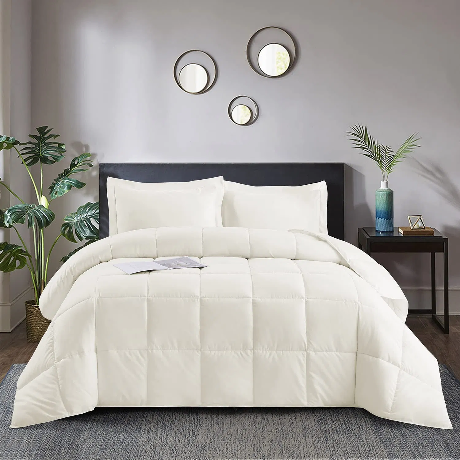 Manufacturer Wholesale Soft Microfiber Hypoallergenic Down Alternative Bed Duvet Comforter