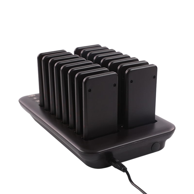 Restaurant Pager System 16 Pagers Waiter Calling System for Cafe Food Truck