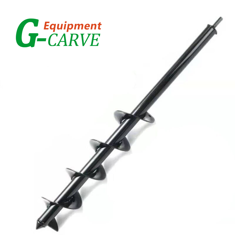 Power Garden Spiral Plant Auger Earth Planter Drill Bit Post Hole Digger Tool
